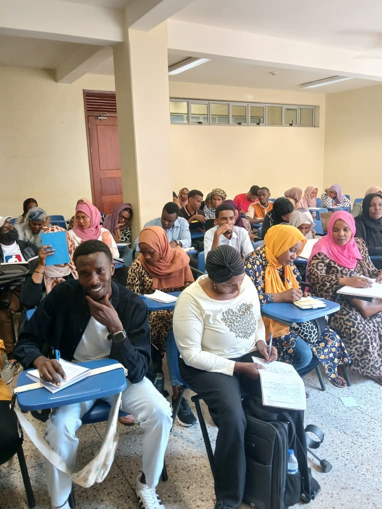 Students during lecture